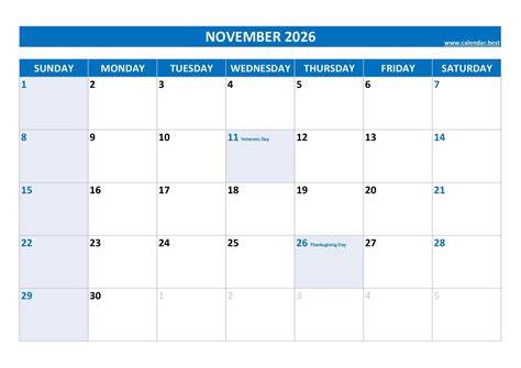 nov 20 holidays
