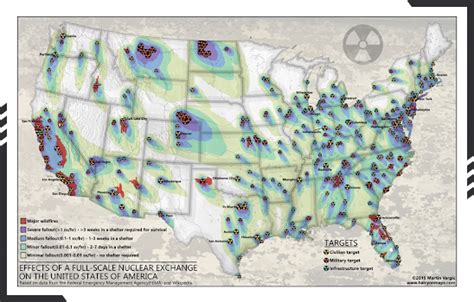 Nuclear Fallout Chart