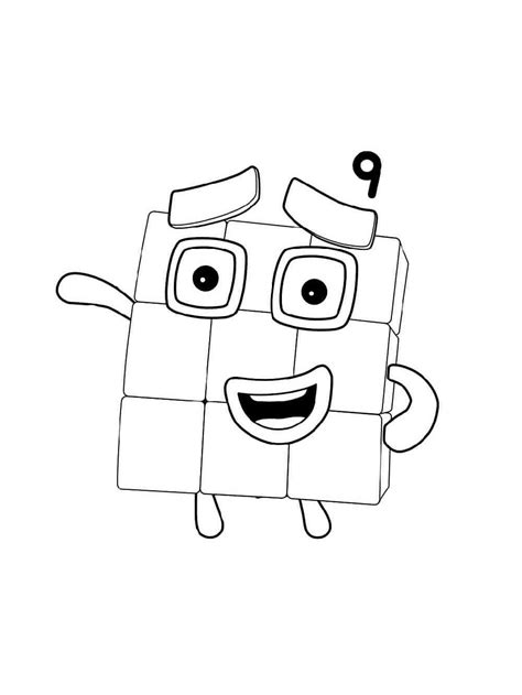 numberblocks 24 coloring pages