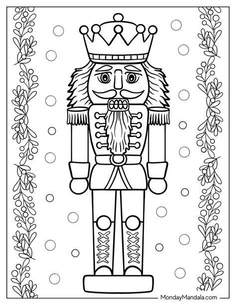 nutcracker coloring page pdf