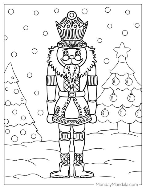 nutcracker coloring pages to print