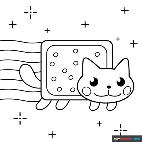 nyan cat coloring pages