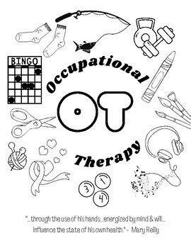 occupational therapy coloring pages