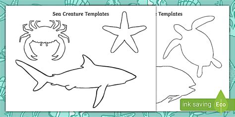 Ocean Creature Templates