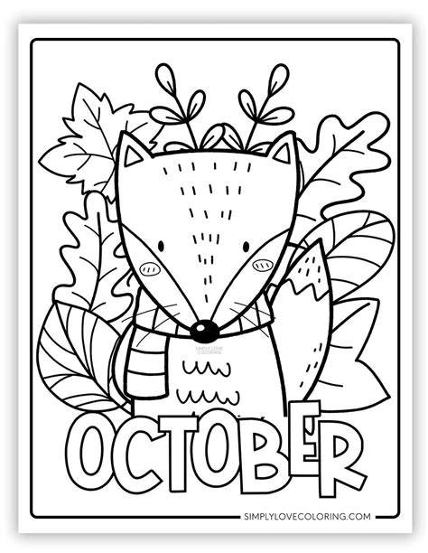 october coloring pages pdf