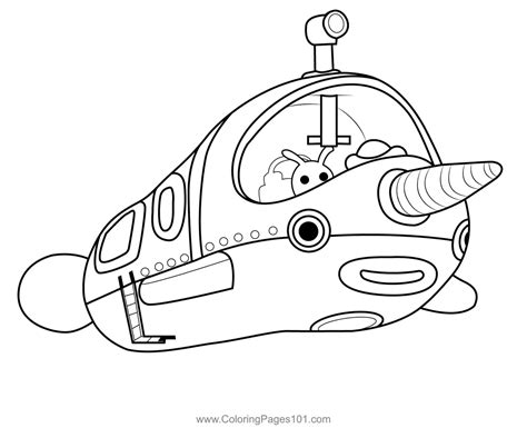 octonauts gup g coloring pages