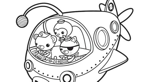 octonauts gups coloring pages