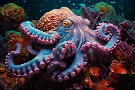 octopus colour picture