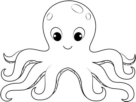octopus pictures to print