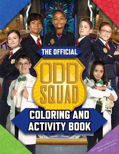 odd squad coloring pages