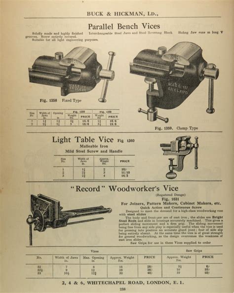 Old Record Vice Catalogue
