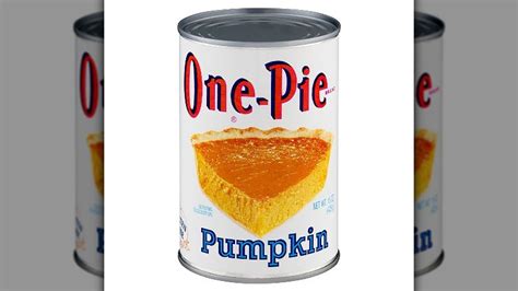 one pie pumpkin