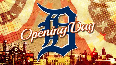 opening day tigers game time