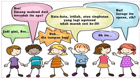 orang dengan bahasa gaul indonesia
