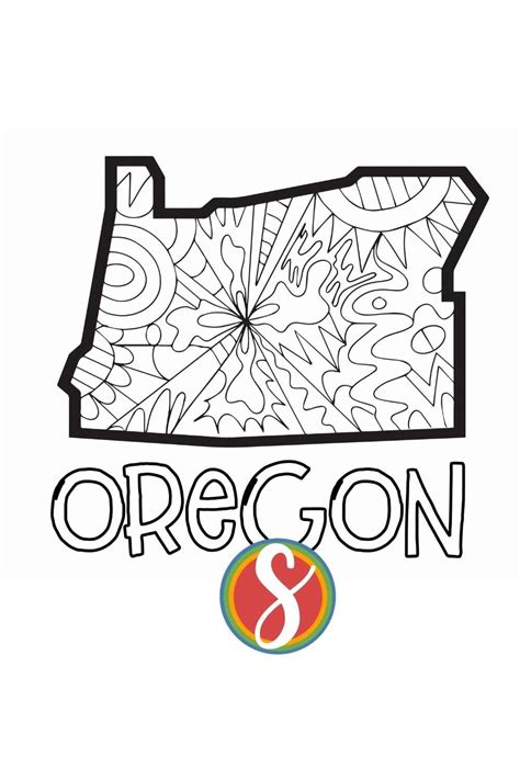 oregon coloring pages
