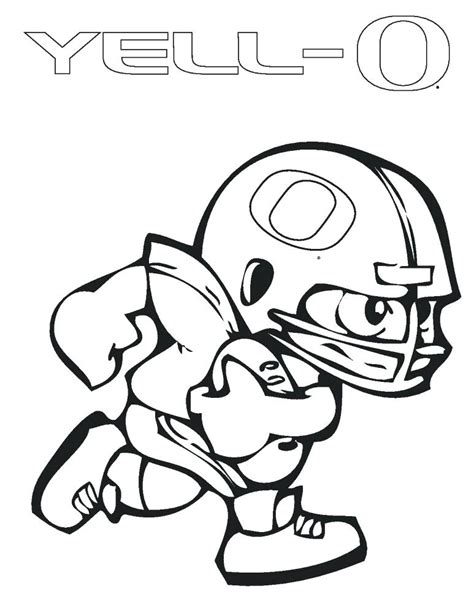 oregon ducks coloring pages