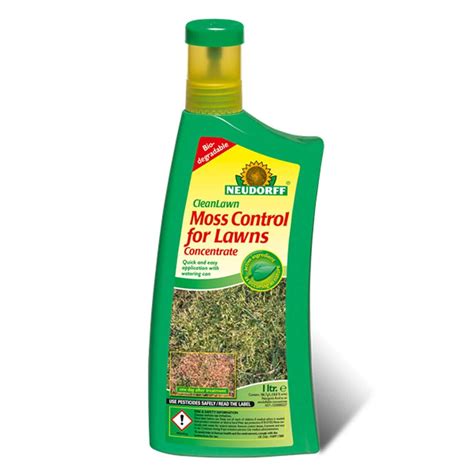 organic moss killer for lawns