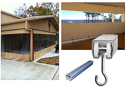 outdoor curtain tracking