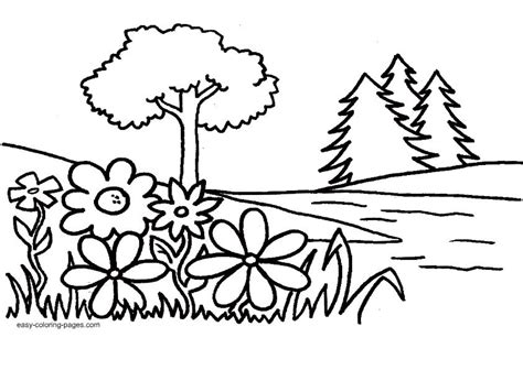 outside coloring pages