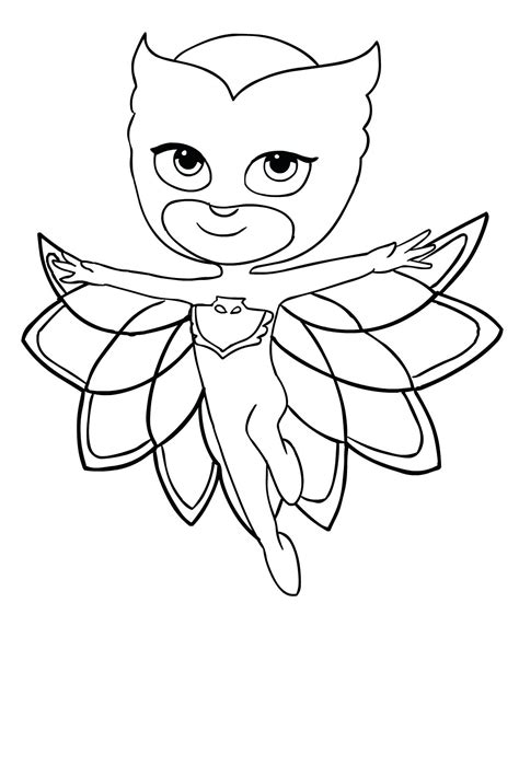 owlette coloring pages