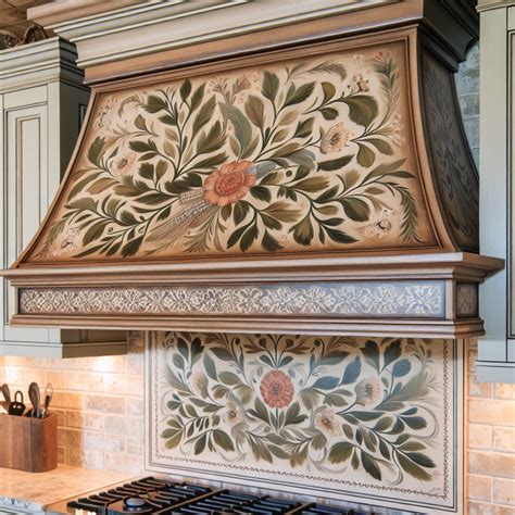 painted range hood