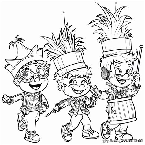 parade coloring pages