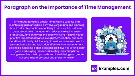 paragraph on importance of time in our life