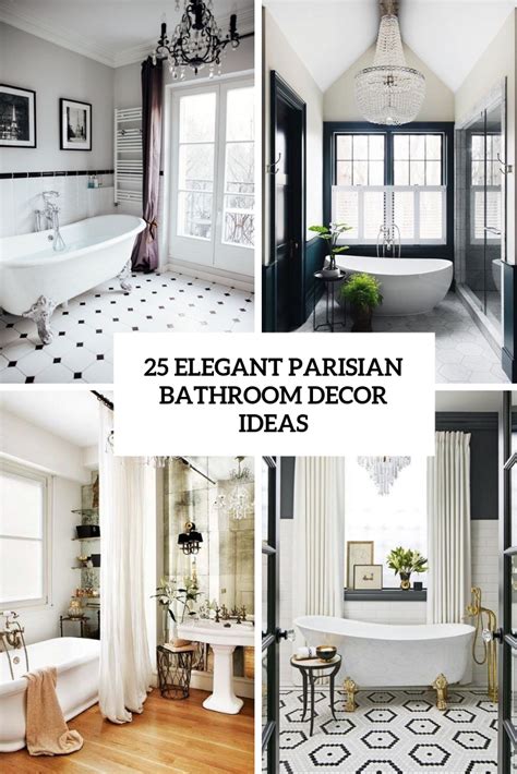 parisian style bathrooms