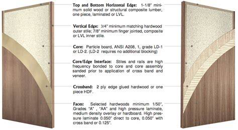 particle board door