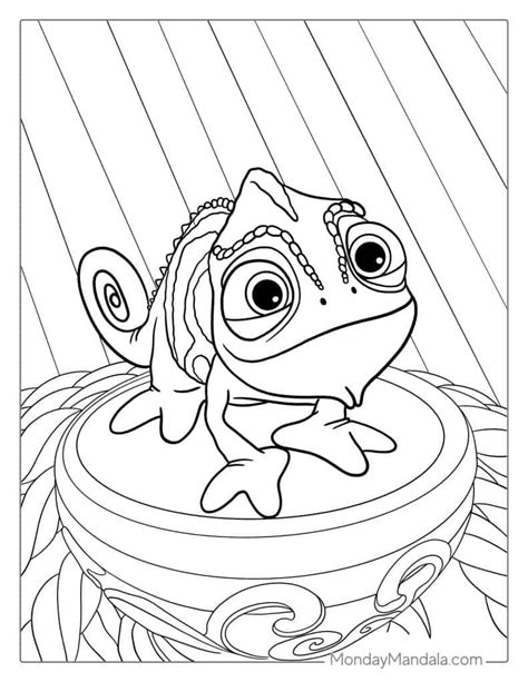 pascal tangled coloring pages