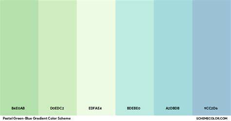 pastel blue green
