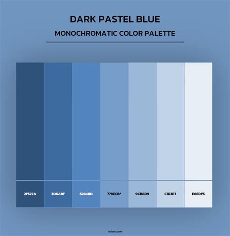pastel dark blue