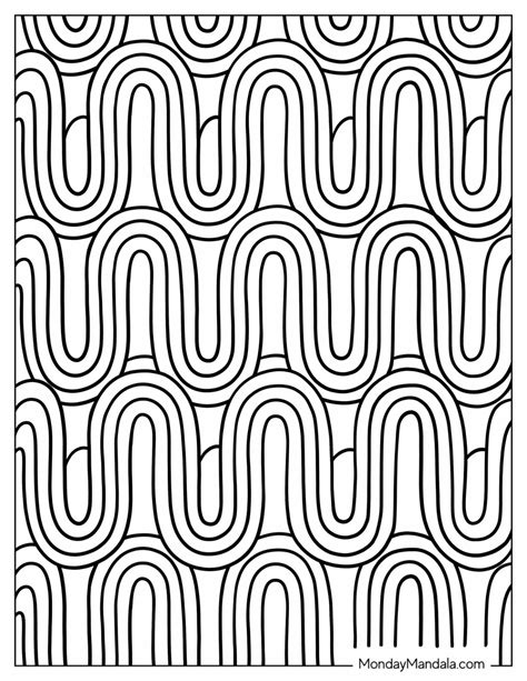 pattern coloring pages