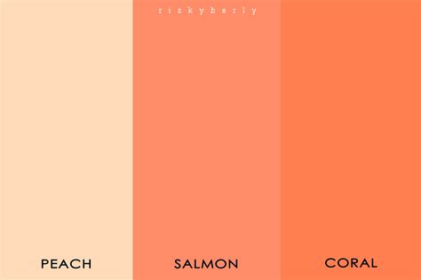 Bagaimana Memilih Warna Peach atau Salem?