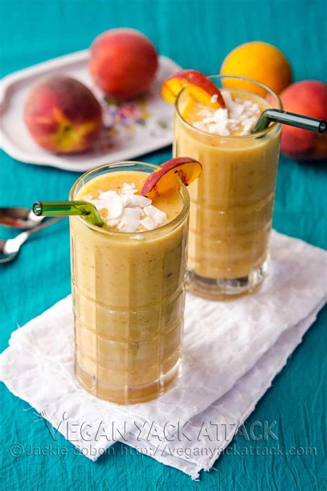 peach lassi