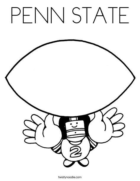 penn state coloring pages