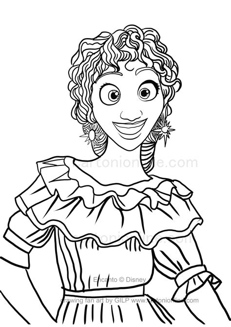 pepa encanto coloring pages