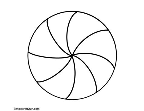 peppermint coloring pages