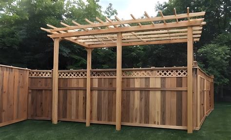 pergola fence topper