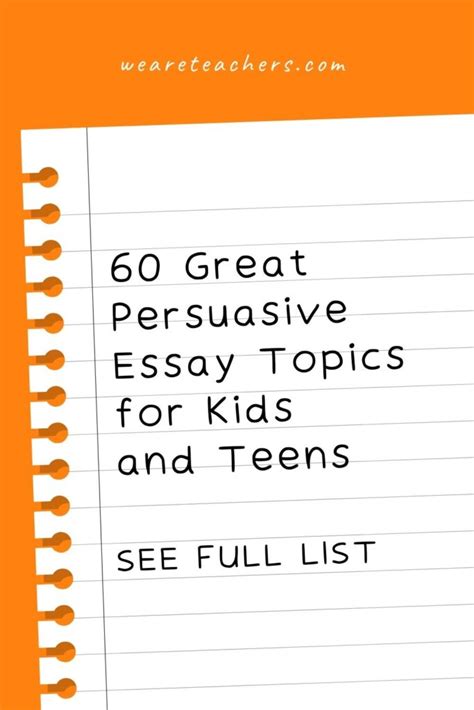 persuasive essay topics for girls