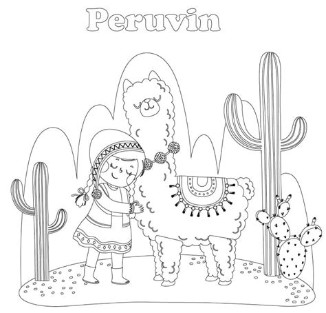 peru coloring pages