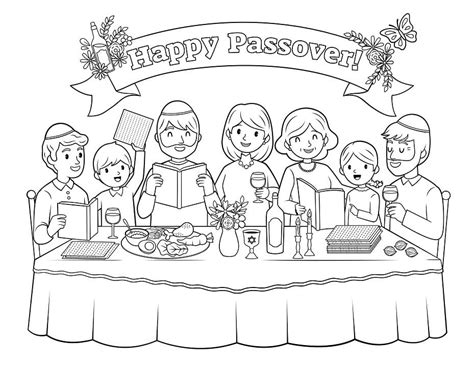 pesach coloring pages pdf