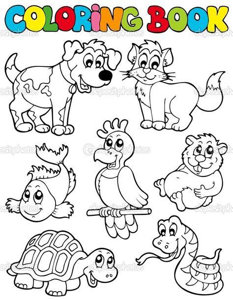 pet animals coloring pages