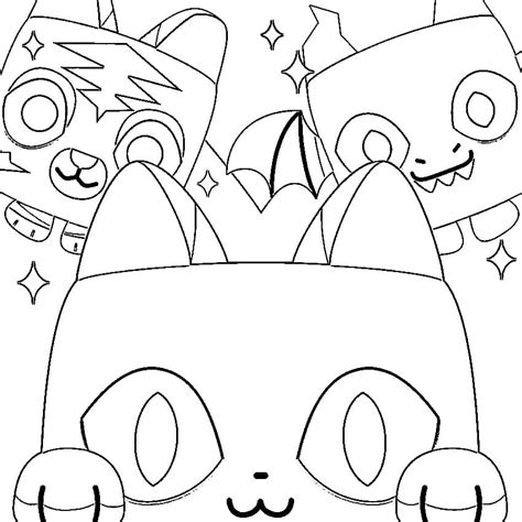 pet simulator x coloring page