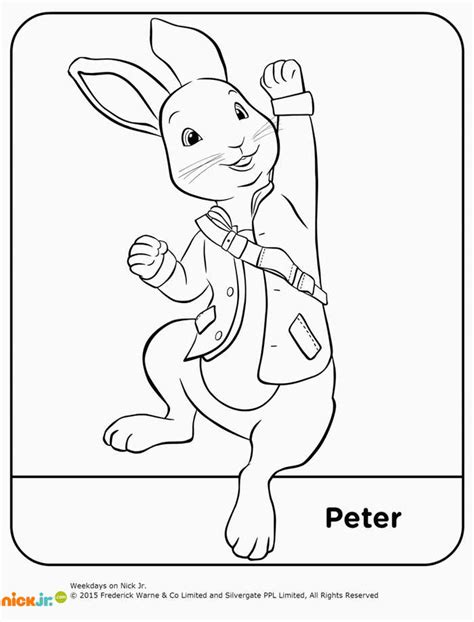 peter rabbit colouring pages pdf
