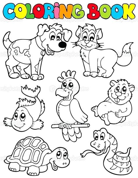 pets printable coloring pages