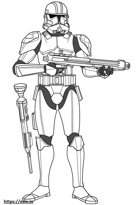 phase 2 clone trooper coloring pages