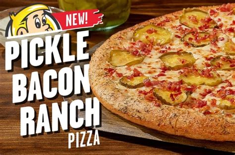 pickle bacon ranch pizza