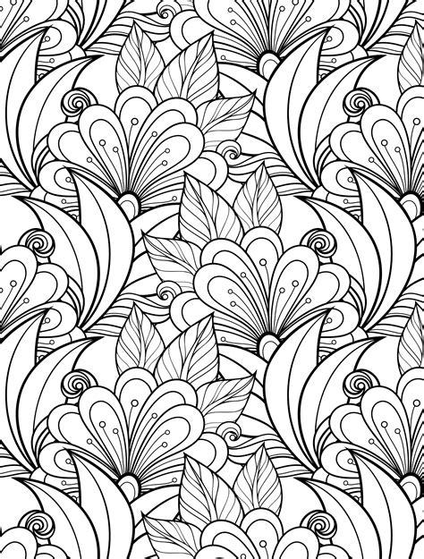 pictures to print and color for adults