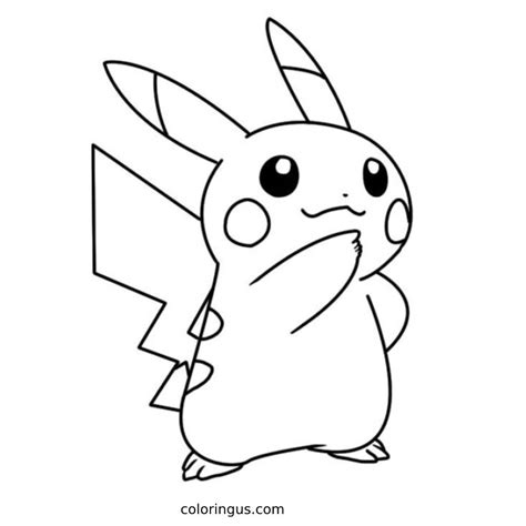 pikachu coloring pages pdf